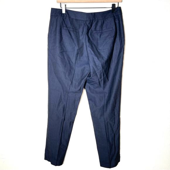 Classiques Entier navy blue wool bl straight business casual dress pants 8 94 - Picture 4 of 4
